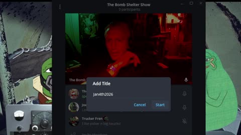 The Bomb Shelter Show, January 4th, 2026