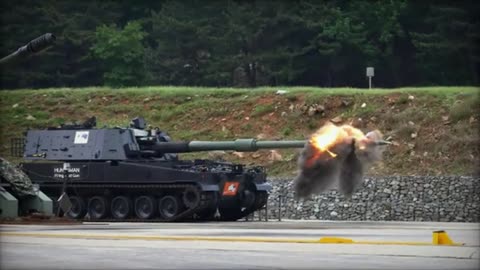 Australia’s new AS9 Huntsman 155mm howitzer makes first appearance in South Korea for testing phase