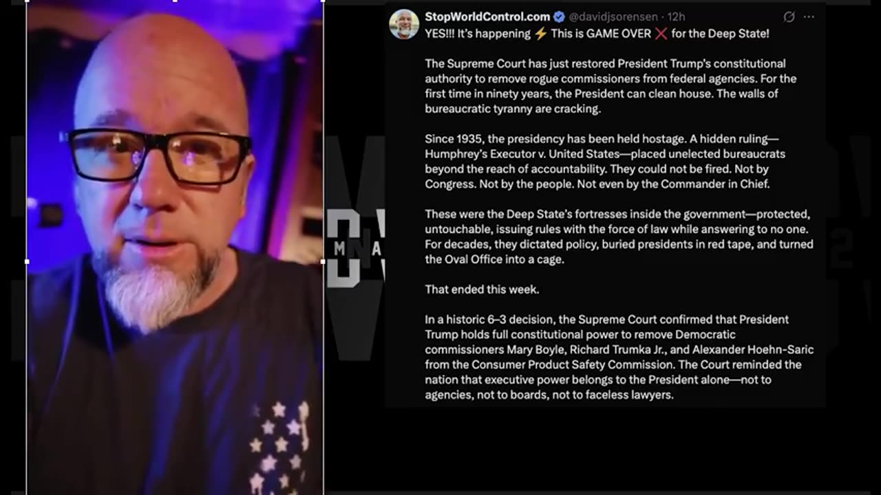 10.13.25: The AMERICAN people ARE AWAKE, DECLAS, EVIL has NO PLACE here, Not for SALE, Pray!