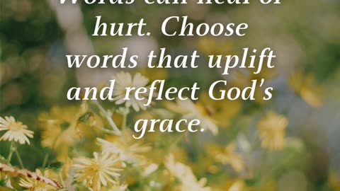 “Gracious words are a honeycomb, sweet to the soul.” — Proverbs 16:24