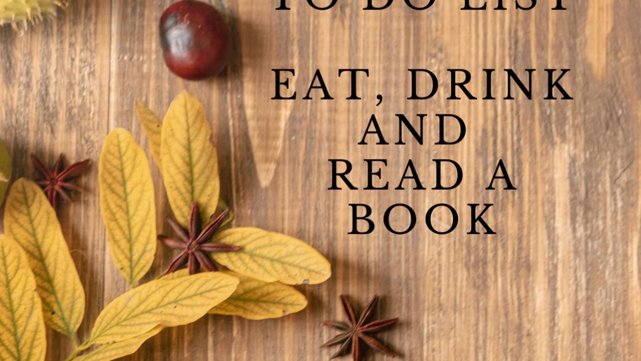 Thanksgiving to do list