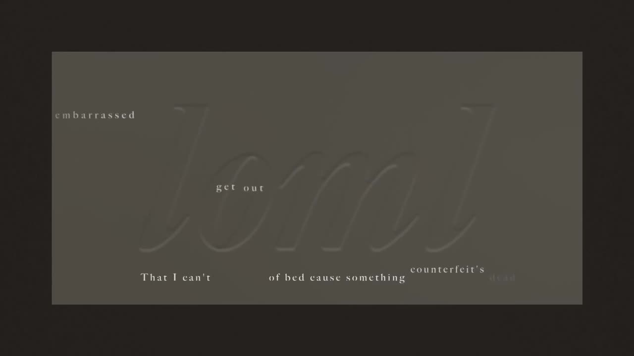 Taylor Swift - loml (Official Lyric Video)