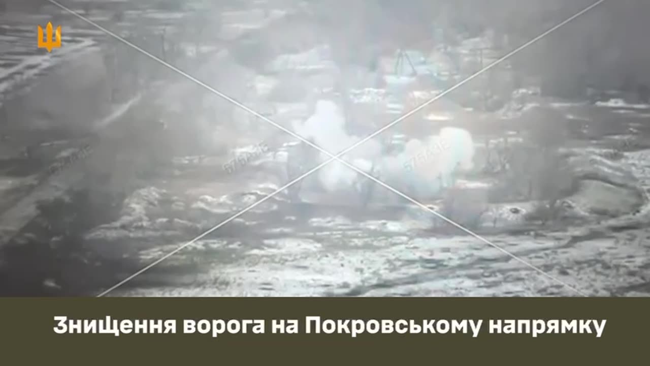 💥🔥Enemy destruction in the Pokrovsk direction.