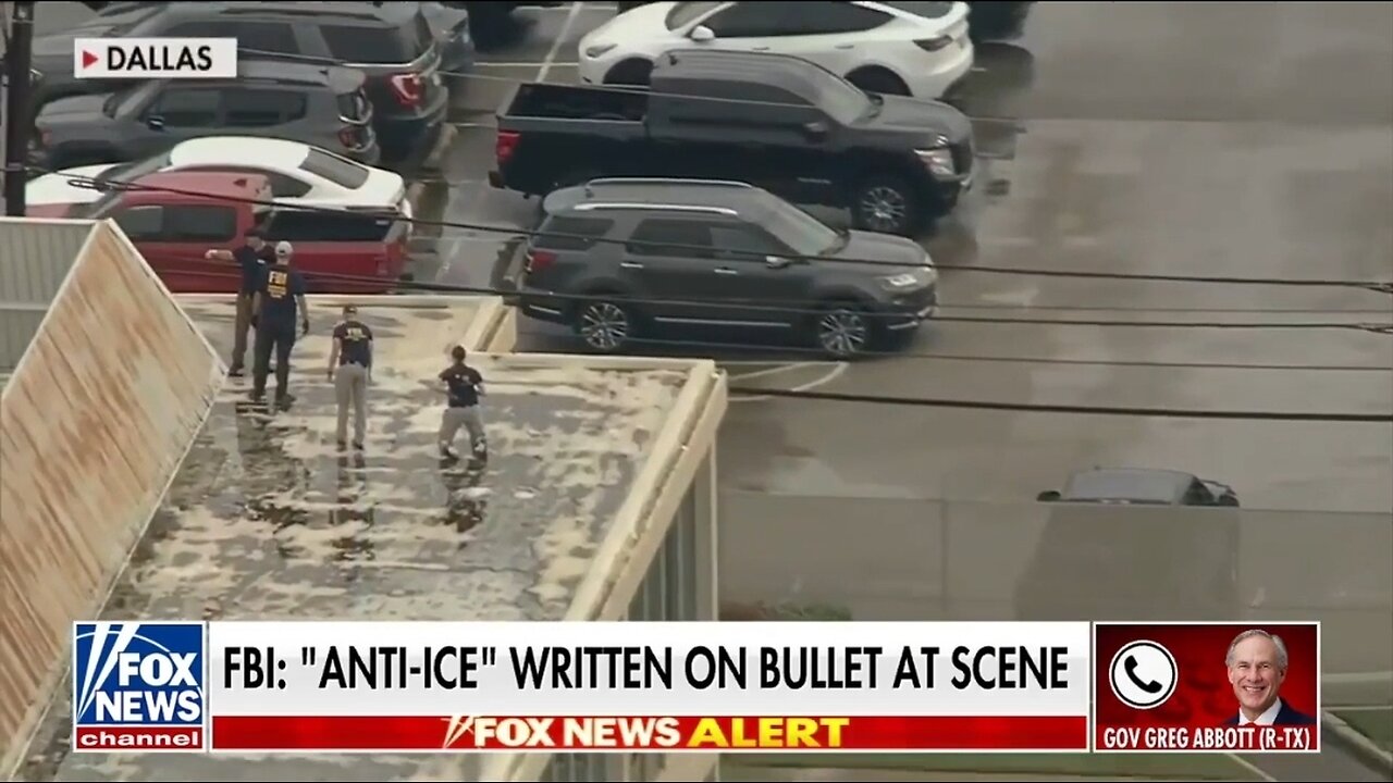 Gov Abbott: ICE Facility Shooting Was An Attempted Assassination on ICE Officers