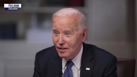 Joe Biden's final rambling interview as president + Donald Trump VS Kamala Harris