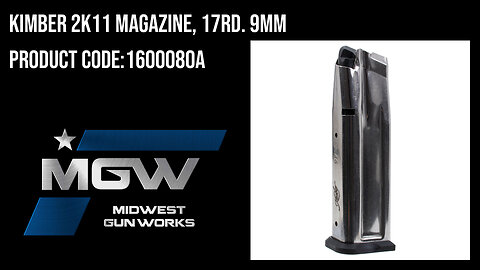 Kimber 2K11 Magazine, 17rd. 9mm - 1600080A