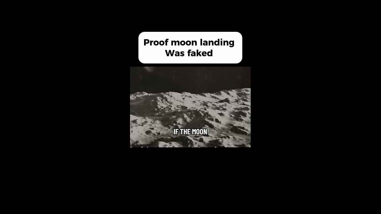 Proof Moon Landing Was Faked