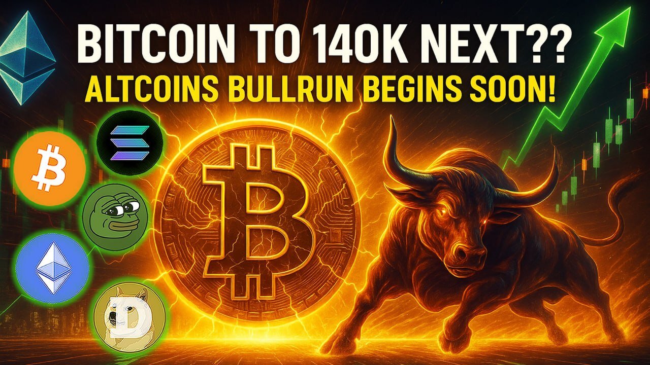 Bitcoin Pump to 140K Next?? Watch This ASAP!! Altcoins Will Follow Next!!