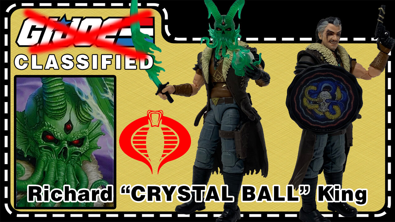 Richard "Crystal Ball" King - G.I. Joe Classified 159 - Unboxing & Review