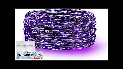 Dazzle Bright Fairy String Lights 20 FT 60 LED Copper Wire Battery Review