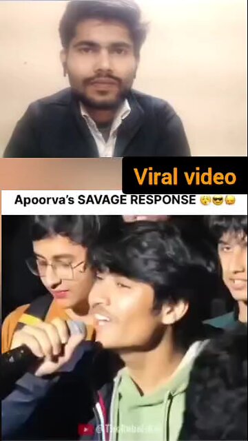 Apoorva swag response _ viral Short Video