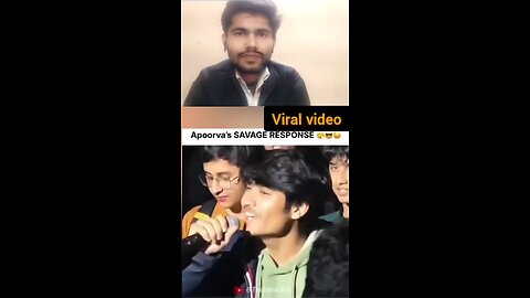 Apoorva swag response _ viral Short Video