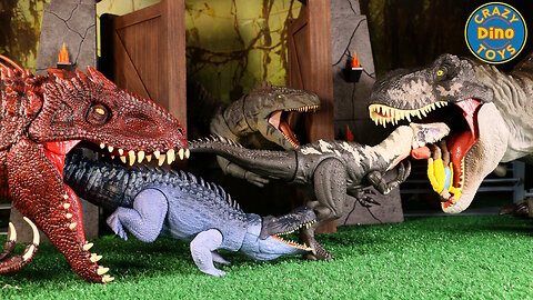 New Jurassic World Rebirth Toys Unboxed Today Gigantic Thrashers Purussaurus, Chilantaisaurus Mattel