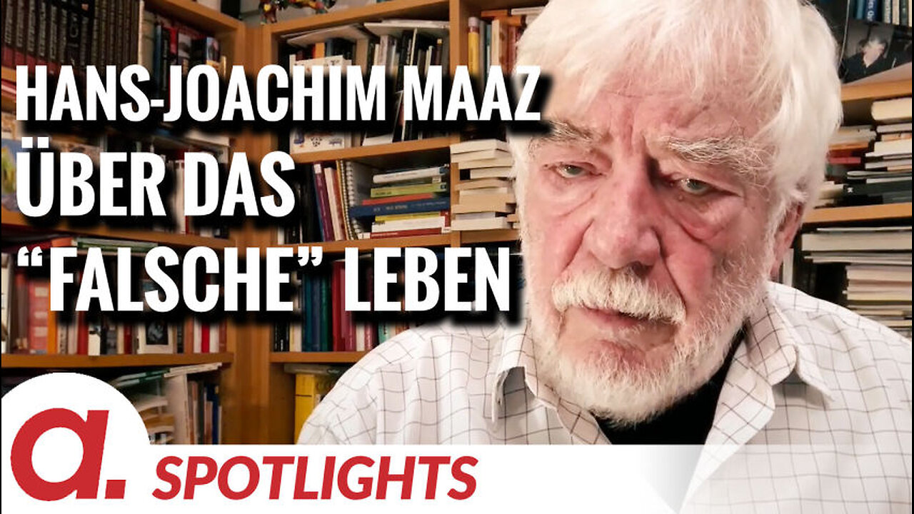 Spotlight: Hans-Joachim Maaz über den Ausstieg aus dem "falschen" Leben