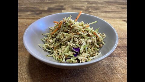 Ramen Noodle Salad (version 1 Coleslaw)