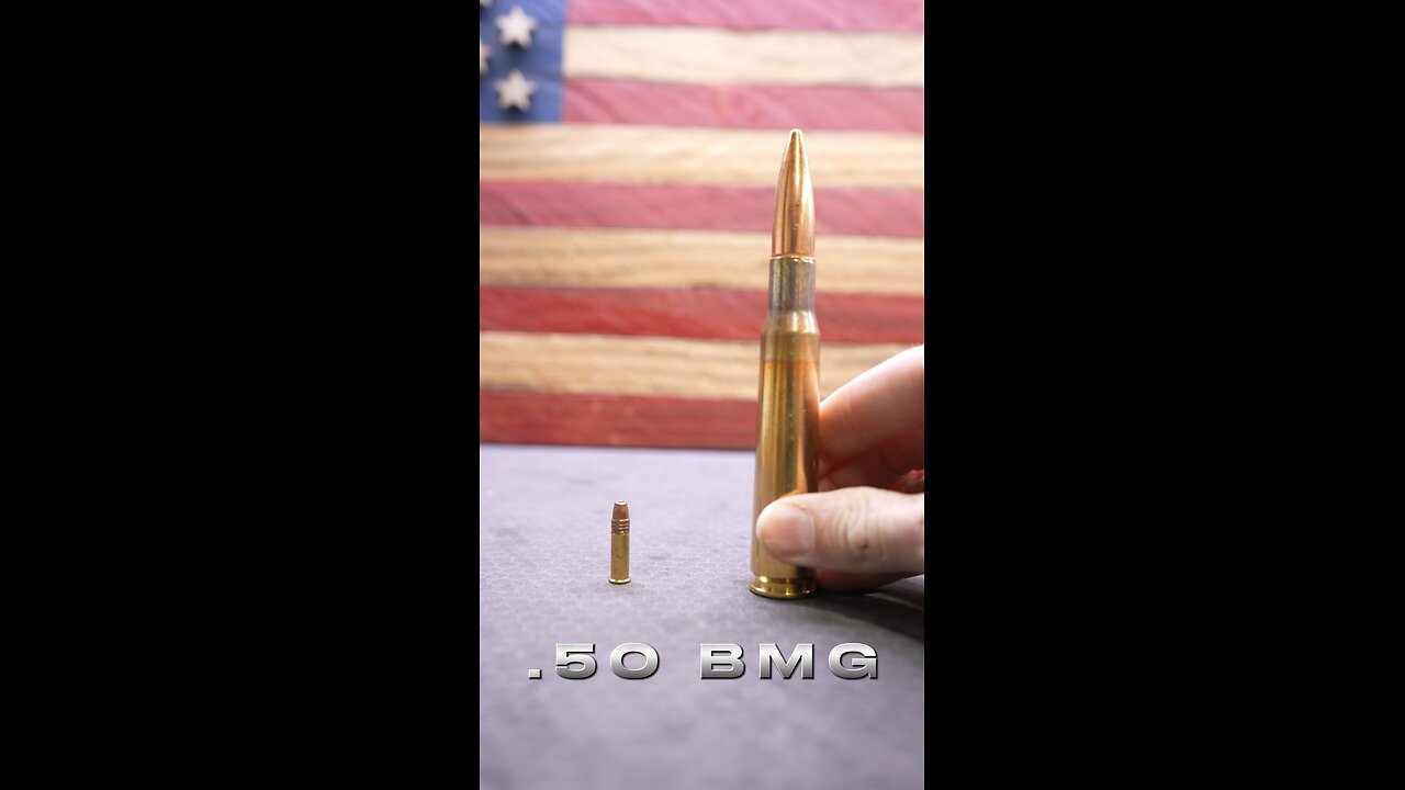 What’s the difference between the 22lr and the 50 BMG