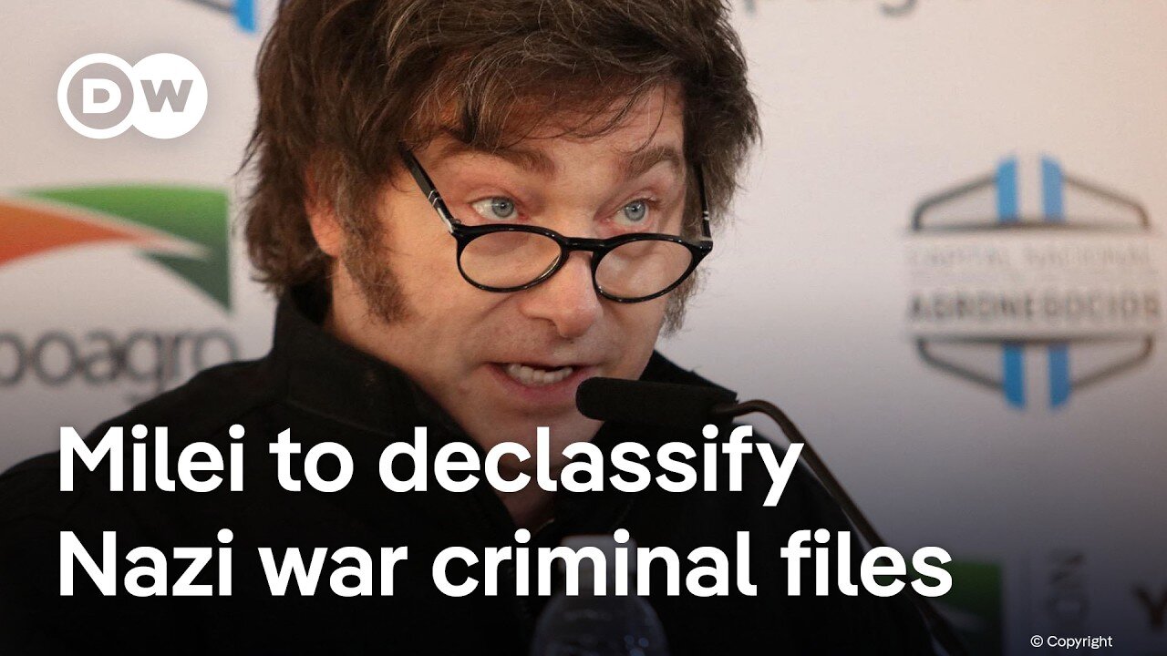 Argentina's Milei to declassify documents on Nazi war criminals who fled to Argentina | DW News