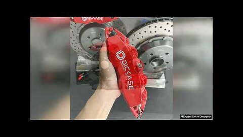 Dicase Racing New High Quality Front 4 Pot Caliper with 330*28mm Rotor Review