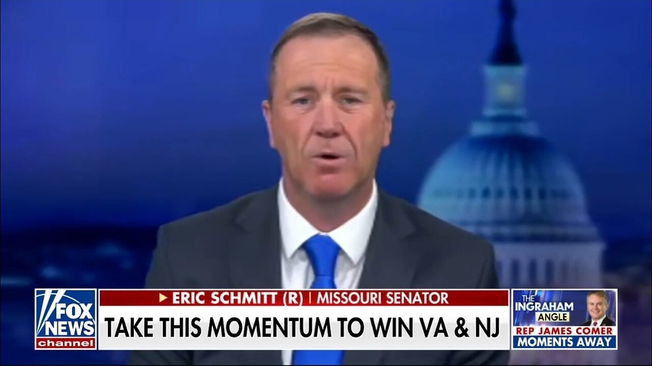 Sen Eric Schmitt: Democrats Are Stuck In Their Fight Trump Playbook