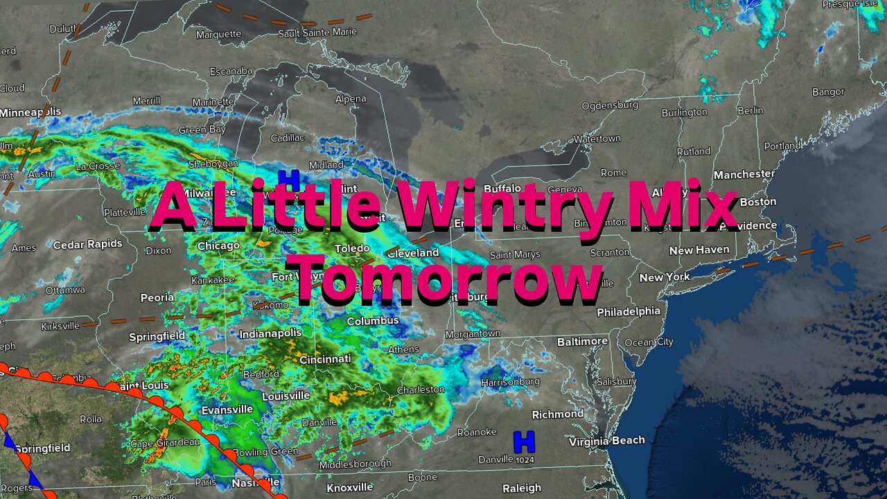 A Little Wintry Mix Tomorrow