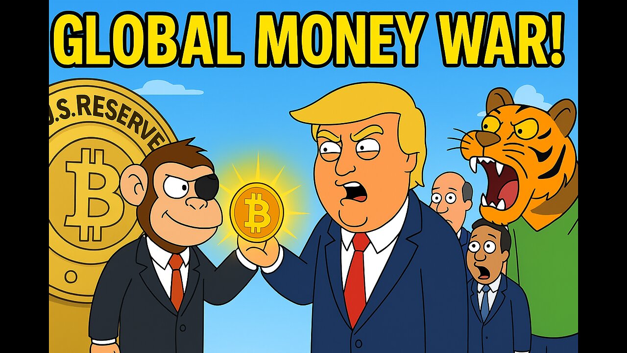 BRICS vs. Trump’s Bitcoin Reserve: The Global Money War Begins!