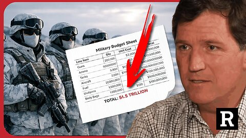 Tucker Carlson says "War is coming" and Trump is preparing