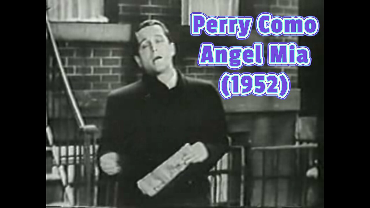Angel Mia – Perry Como’s Heavenly Serenade (1952 TV Performance)