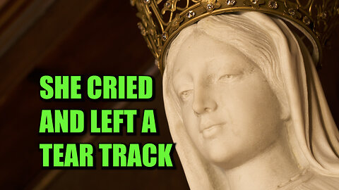 She Cried and Left a Tear Track