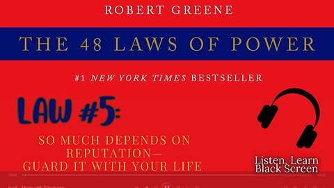 48 Laws of Power FULL Audiobook – Law #5: Guard Your Reputation With Your Life | Robert Greene