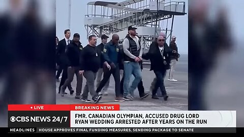 New video shows ex-Olympic snowboarder Ryan Wedding in FBI custody over alleged drug trafficking