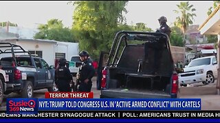 TRUMPS TOLD CONGRESS U.S. IN ACTIVE ARMED CONFLICT WITH CARTELS