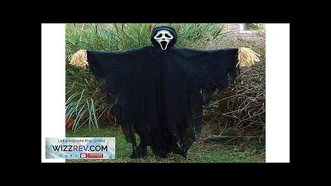 Ghost Face from Scream Scarecrow Outdoor Decoration Review