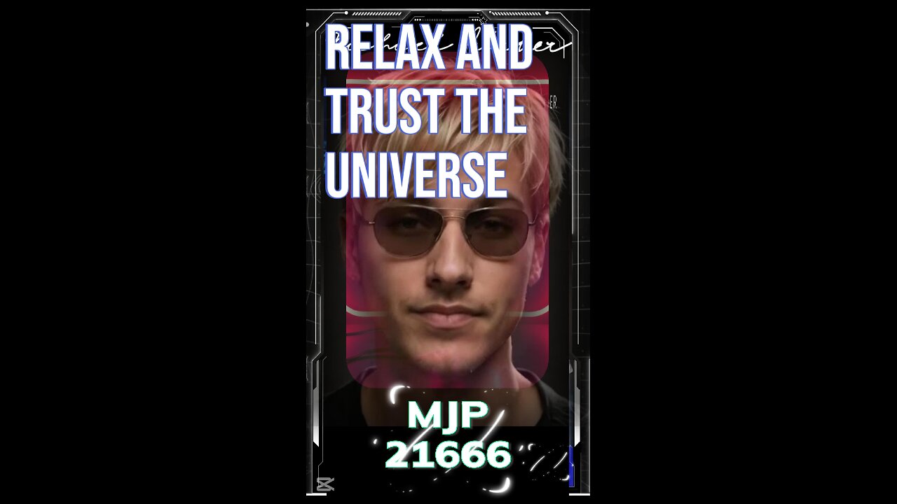 Relax and trust the universe.#mjp21666