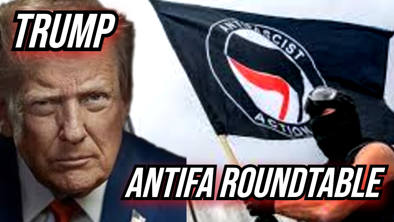 🚨 TRUMP’S “ANTIFA ROUNDTABLE” EXPLODES LIVE! 🔥 Chaos, Claims & Controversy Unfold
