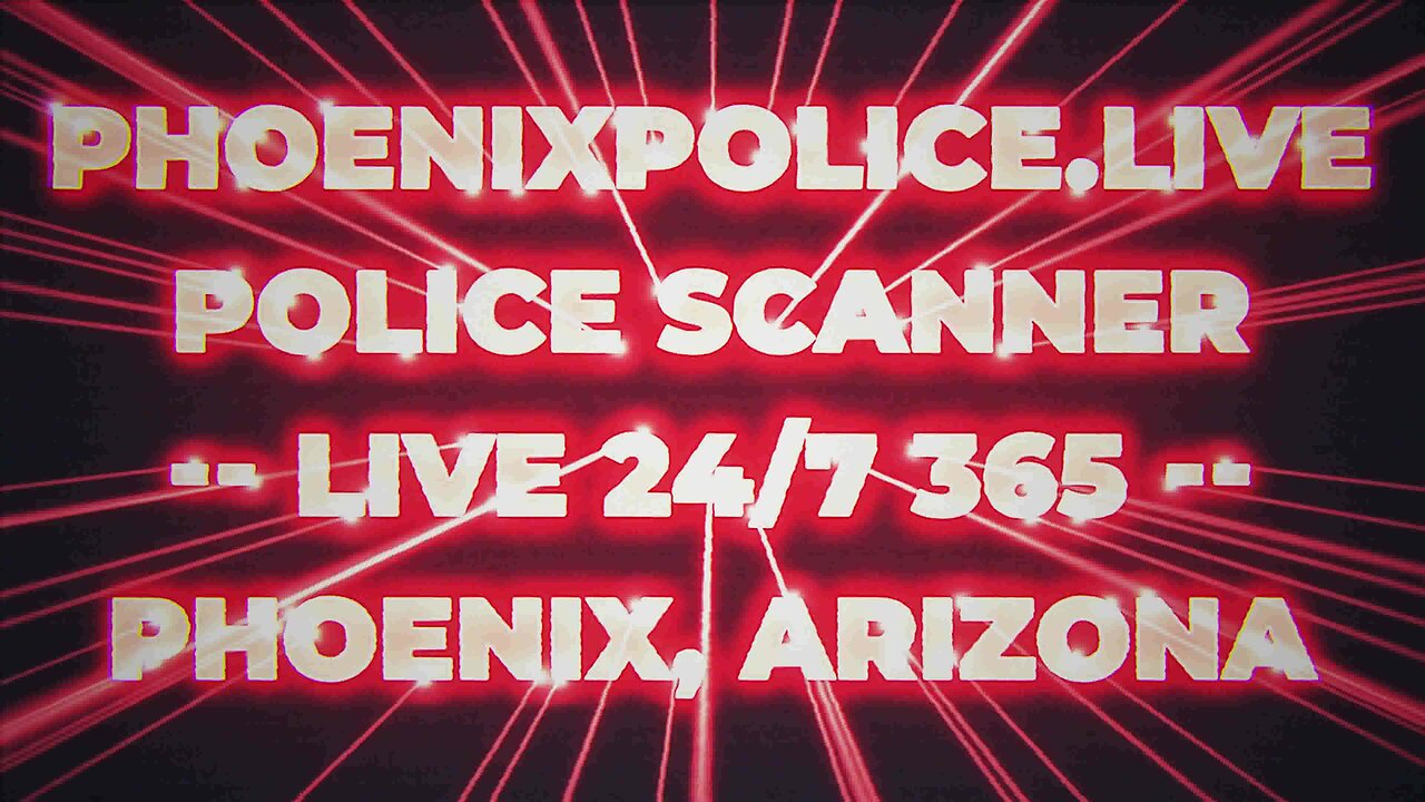 BURNOUT NATION: Editing video for Phoenix Police Scanner Channel