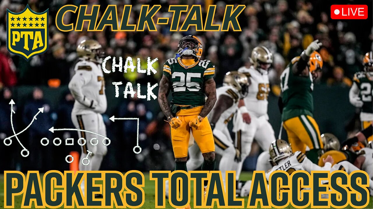 Packers Total Access Live Chalk Talk! Green Bay Packers New Orleans Saints Highlights NFL Week 16