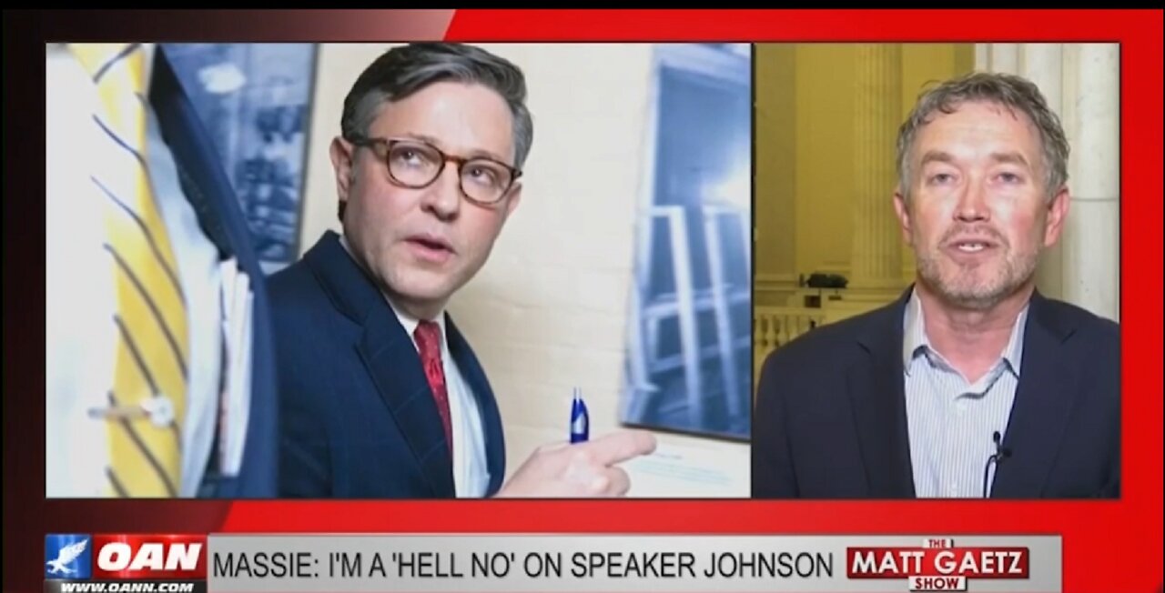 Tom Massie is a Hell No on Speaker Johnson