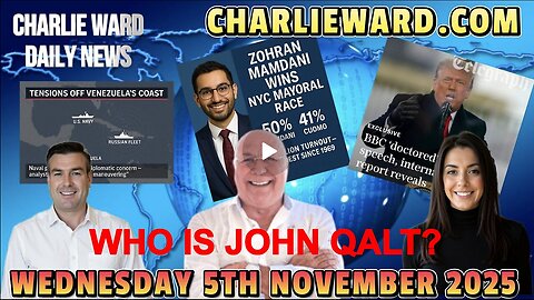 CHARLIE WARD DAILY NEWS WITH PAUL BROOKER & DREW DEMI WEDNESDAY 5TH NOVEMBER 2025