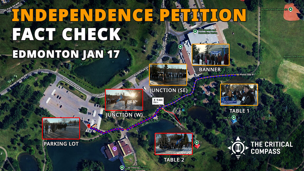 Edmonton Alberta Independence Petition Signing Turnout FACT CHECK - Responding to the Naysayers