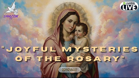 🔴 Monday Joyful Mysteries of the Rosary October 13. 2025