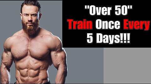 Over 50 Train Once Every 5 Days!