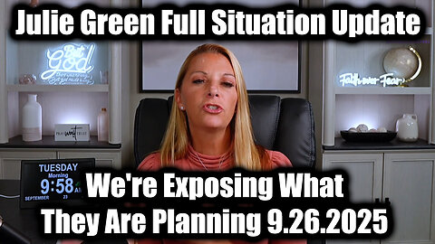 Full Situation Update 9.26.25 - We're Exposing What They Are Planning 