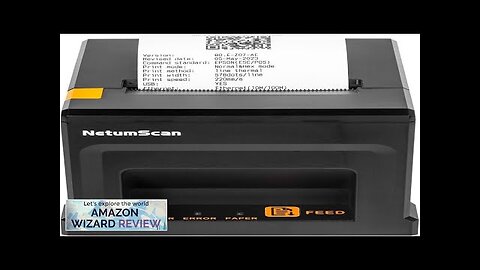 NetumScan USB POS Receipt Printer 80mm Thermal Receipt Printer with Auto Cutter Review