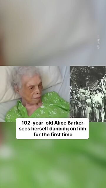 Love All Life Always #287 - 102 Year Old Sees Herself Dancing On Film For The First Time. Nice!