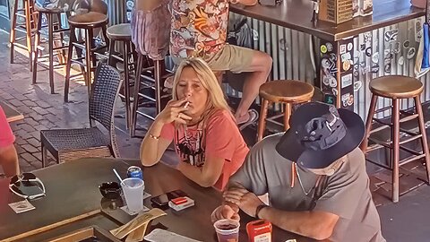 Candid Sexy Smoking Woman 745