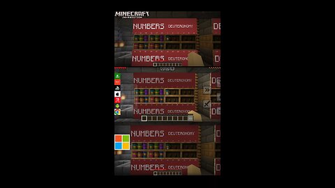 Deuteronomy 1 - the KJV Bible in Minecraft #kjv #deuteronomy #bible #Minecraft