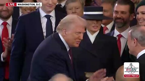 PRESIDENT DONALD TRUMP Address in the Rotunda- 1 20 2025