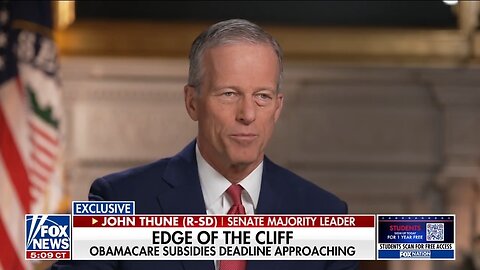 Sen Thune: A Straight Extension of Obamacare Subsidies Is Not A Sustainable Future for Americans