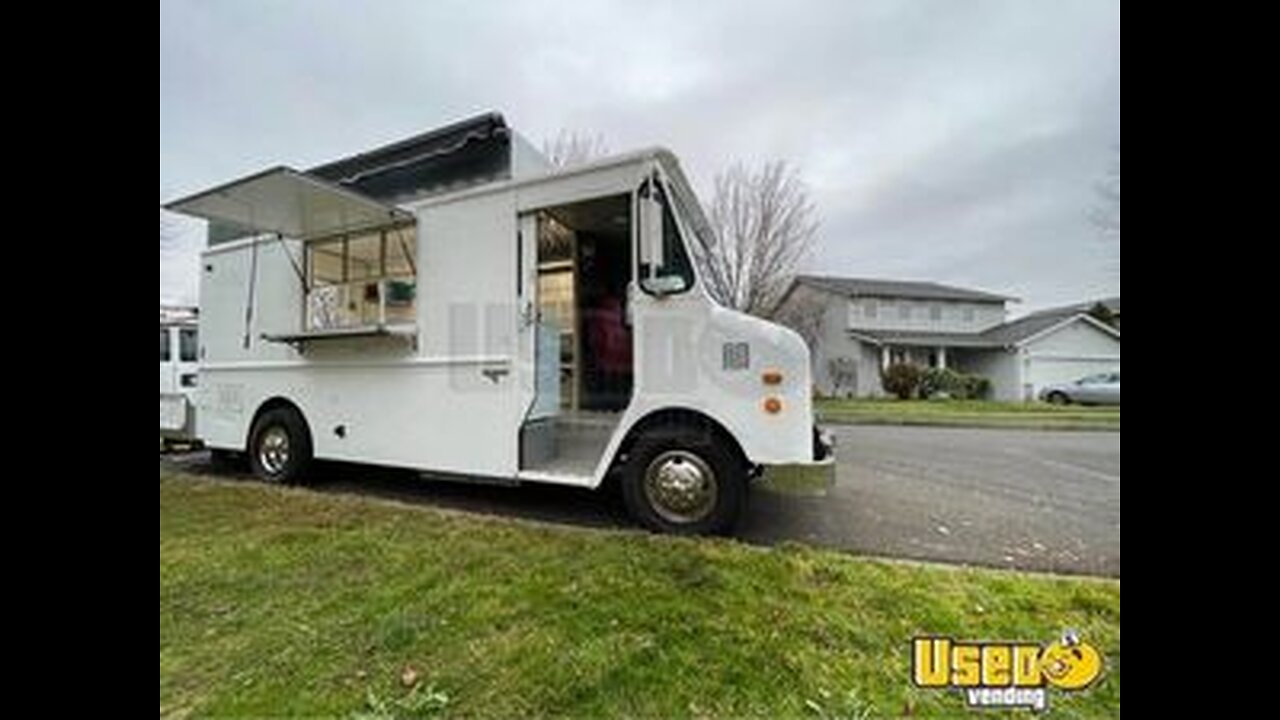 21' GMC 3500 Food Truck with Pro-Fire Suppression L&I Approved Mobile Food Unit