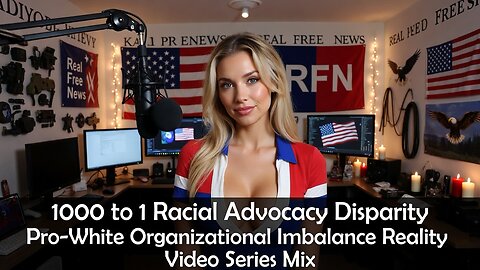 1000 to 1 Racial Advocacy Disparity: Pro-White Organizational Imbalance | Video Series Compilation